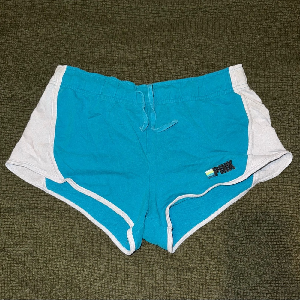 PINK shorts.